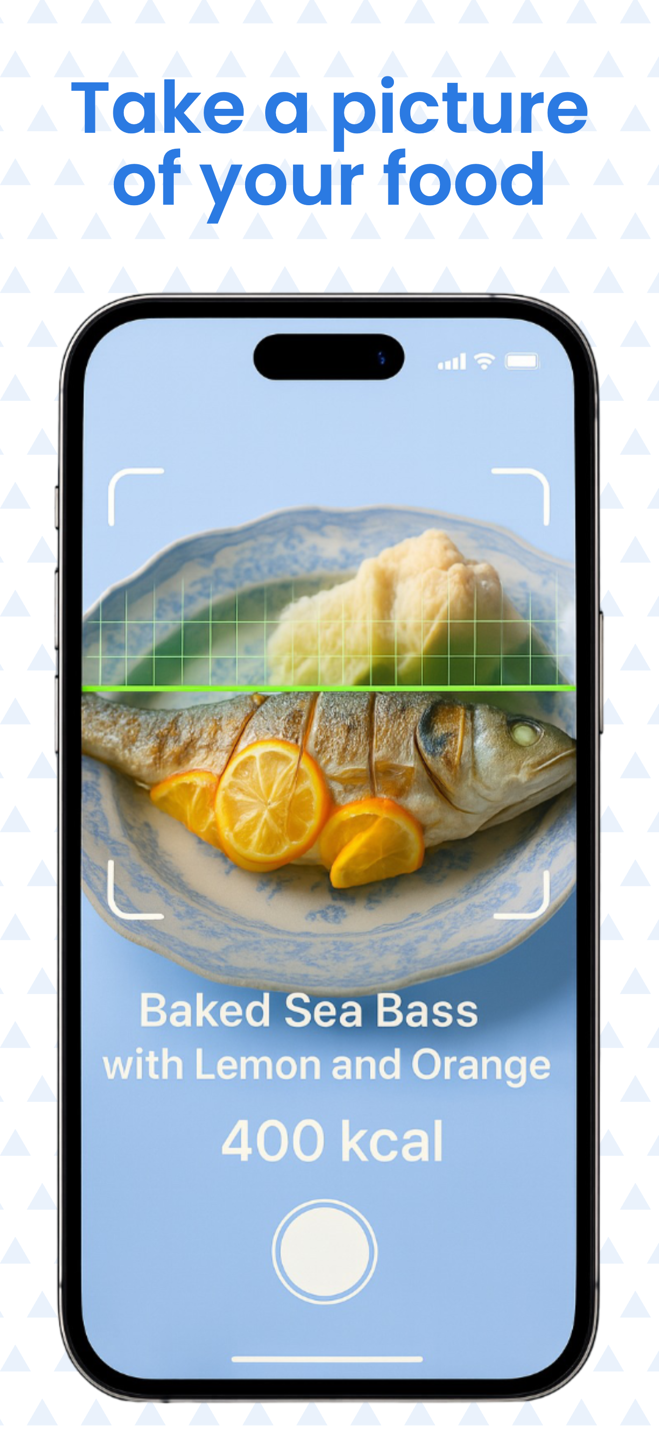 NutriPilot App Screen 1